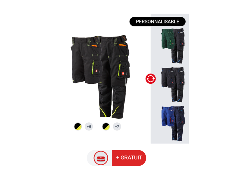 KIT POUR ENFANTS : Pantalon+Short e.s.motion 2020