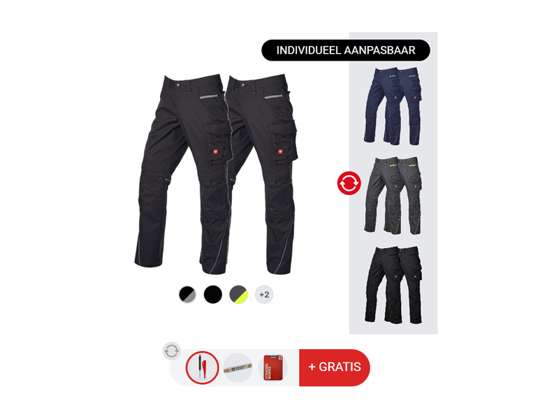 HERENSET: 2x Werkbroek e.s.line.core