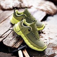 Aanzicht 3, O6 Werkschoenen e.s. Brixen low, jeneverbesgroen