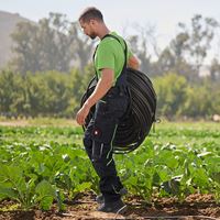 Vue 3, Salopette e.s.​motion 2020, noir/vert d'eau