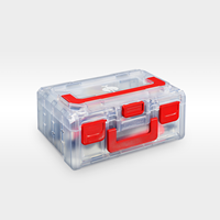 Ansicht 3, STRAUSSbox 125 small inkl. Trennstege, transparent