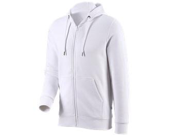 e.s. Hoody-Sweatjacke poly cotton