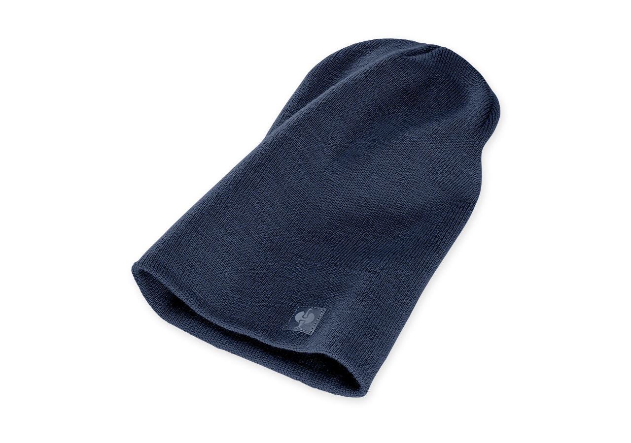 Accessoires: Bonnet tricoté e.s.motion ten + bleu ardoise