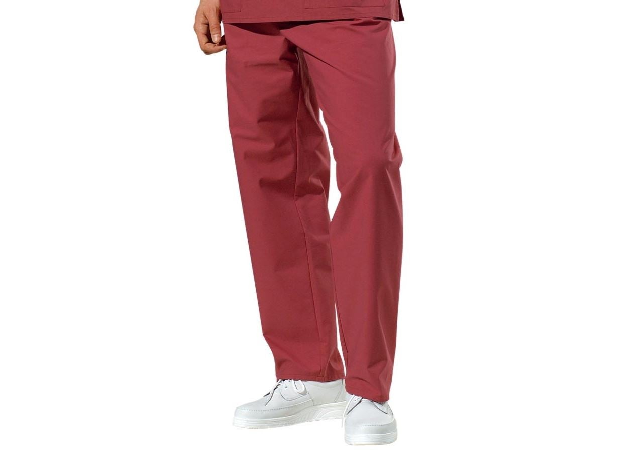 Pantalons de travail: Pantalon OP + bordeaux