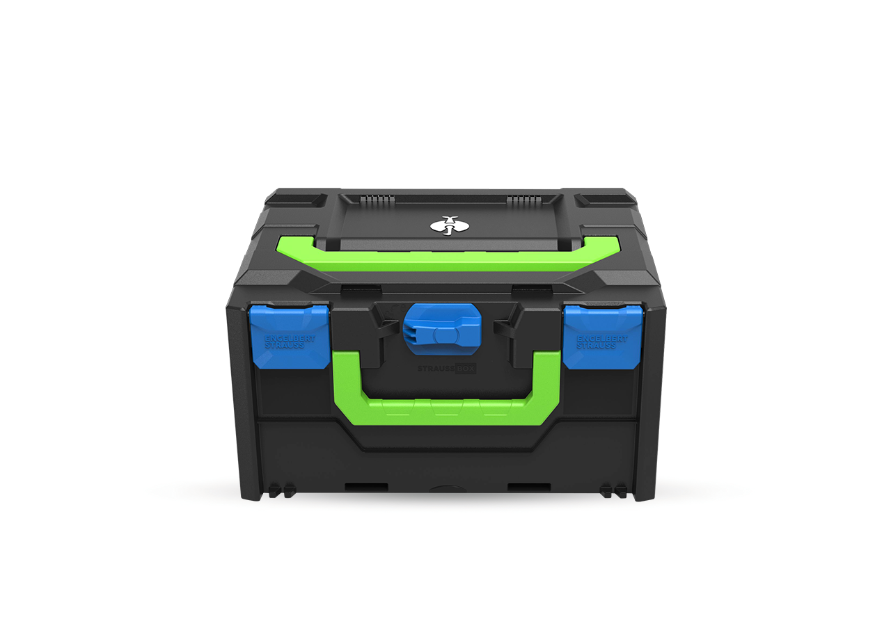 Système STRAUSSbox: STRAUSSbox 215 midi Color + bleu gentiane