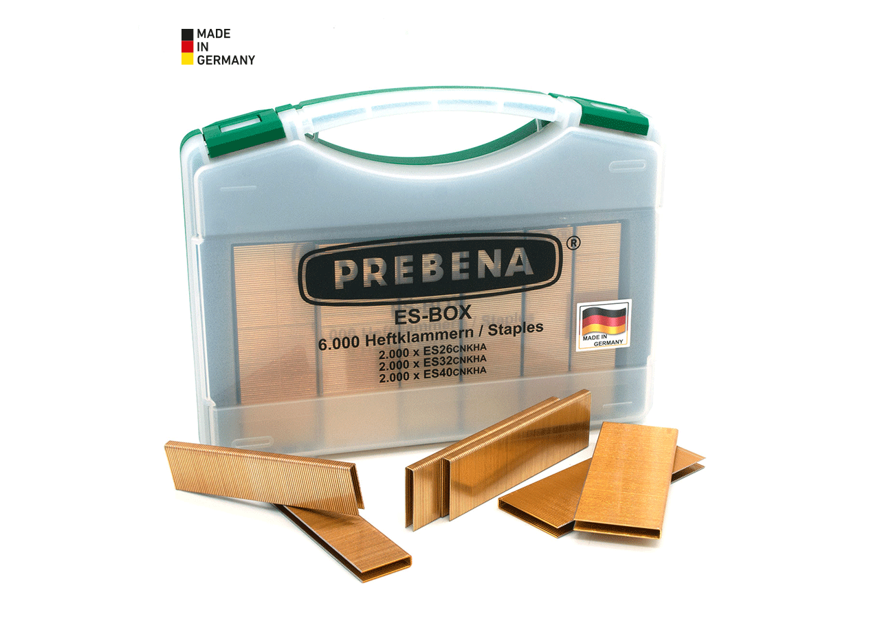 Persluchtgereedschap | toebehoren: Prebena Spijker-assortiment ES