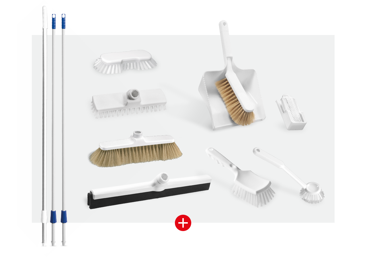 Balais | Brosses | Brosses à récurer: Kit d'essai de brosses industrielles classic