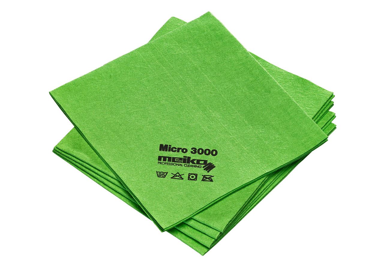 Chiffons: Tissus microfibres MICRO 2000 + vert