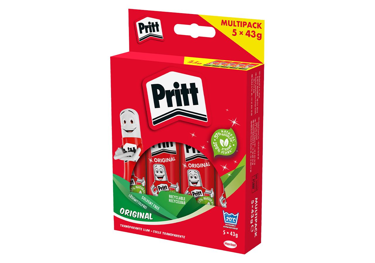 Bureautoebehoren: Pritt lijmstiften, multipack