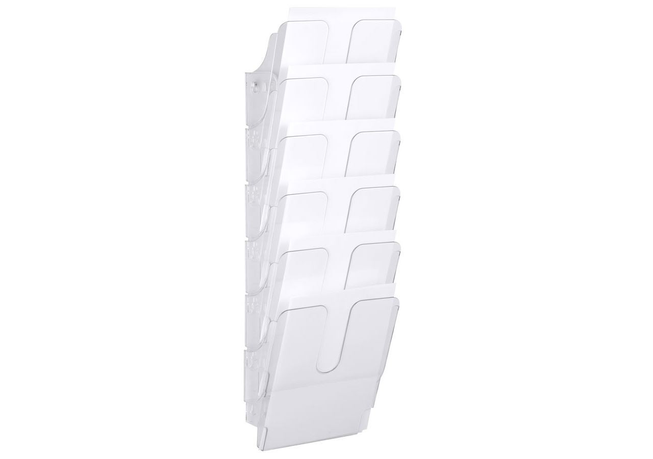 Ablagesysteme: DURABLE Wandprospekthalter + transparent