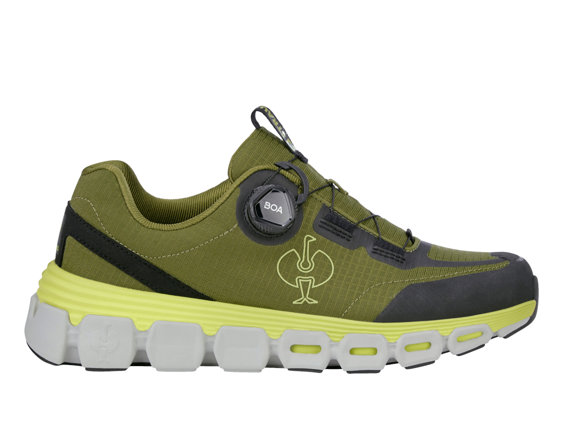 Schuhe: O1 Berufsschuhe e.s. Rexburg low + wacholdergrün