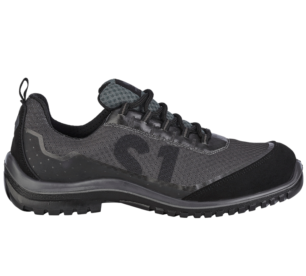 S1P: S1PS Halfhoge veiligheidsschoenen e.s. Cuenca + zwart