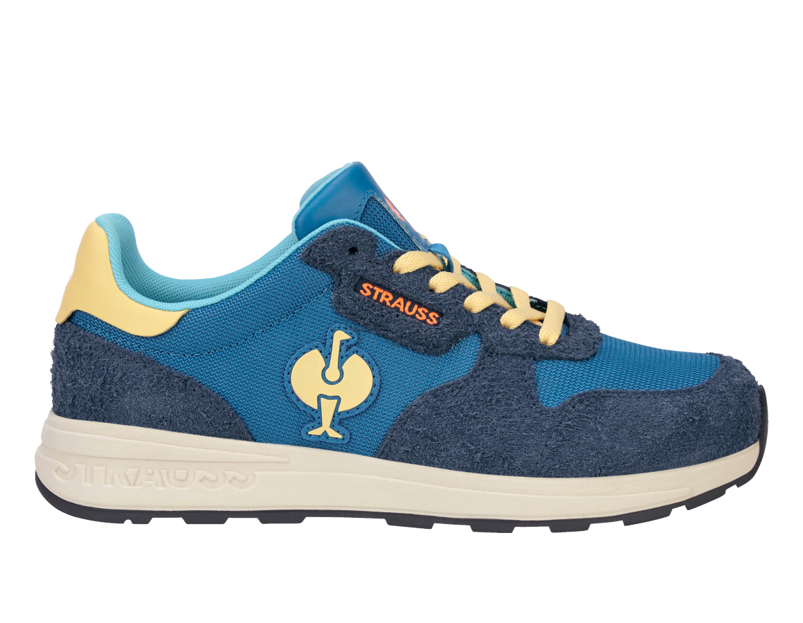 S1: S1 Chaussures basses de sécurité e.s. Canberra low + bleu profond