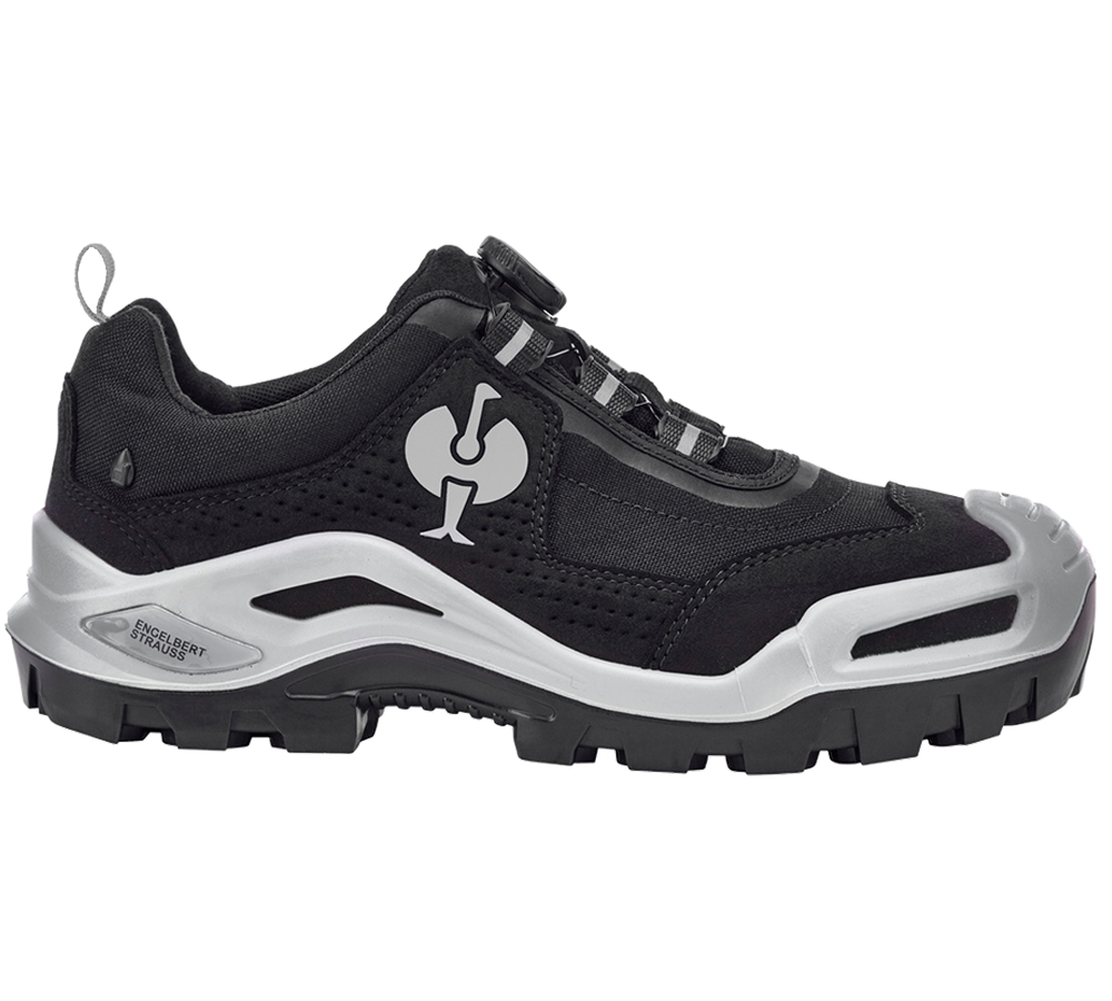 S3: S3 Veiligheidsschoenen e.s. Kastra II low + zwart/platina