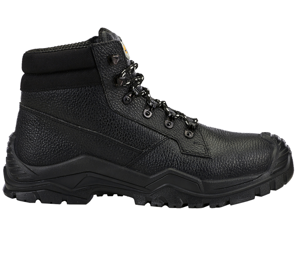 S3: STONEKIT S3 Chaussures hautes de séc. Chicago mid + noir