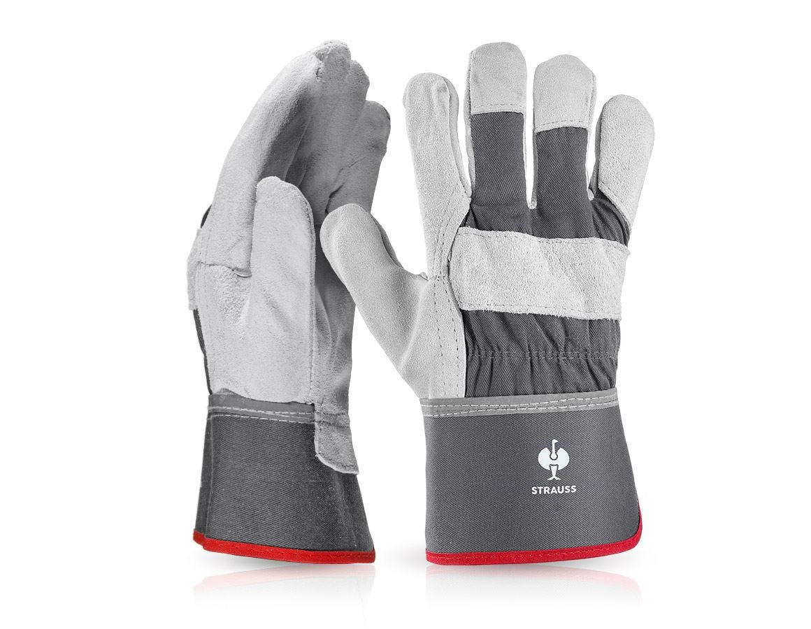 Leder: Spaltleder-Handschuhe Cooper