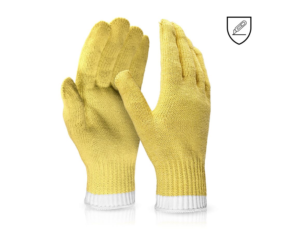 Textil: Aramid-Strickhandschuhe