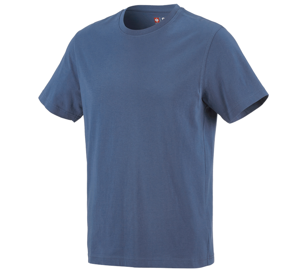 Bovenkleding: e.s. T-Shirt cotton + kobalt