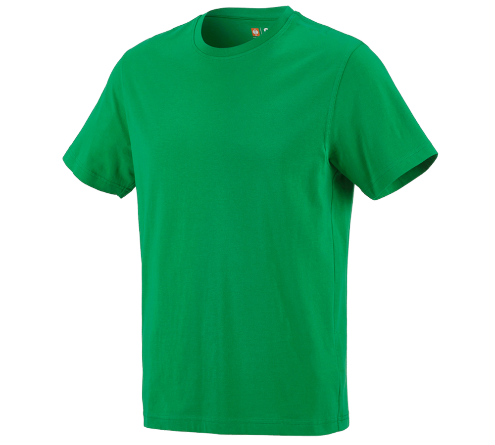 Onderwerpen: e.s. T-Shirt cotton + grasgroen