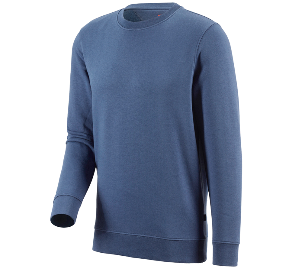 Onderwerpen: e.s. Sweatshirt poly cotton + kobalt