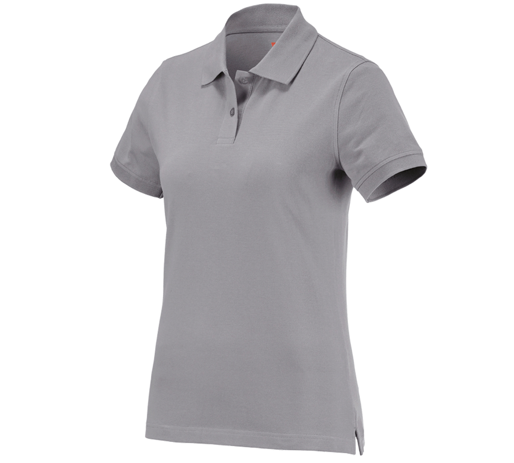 Onderwerpen: e.s. Polo-Shirt cotton, dames + platina