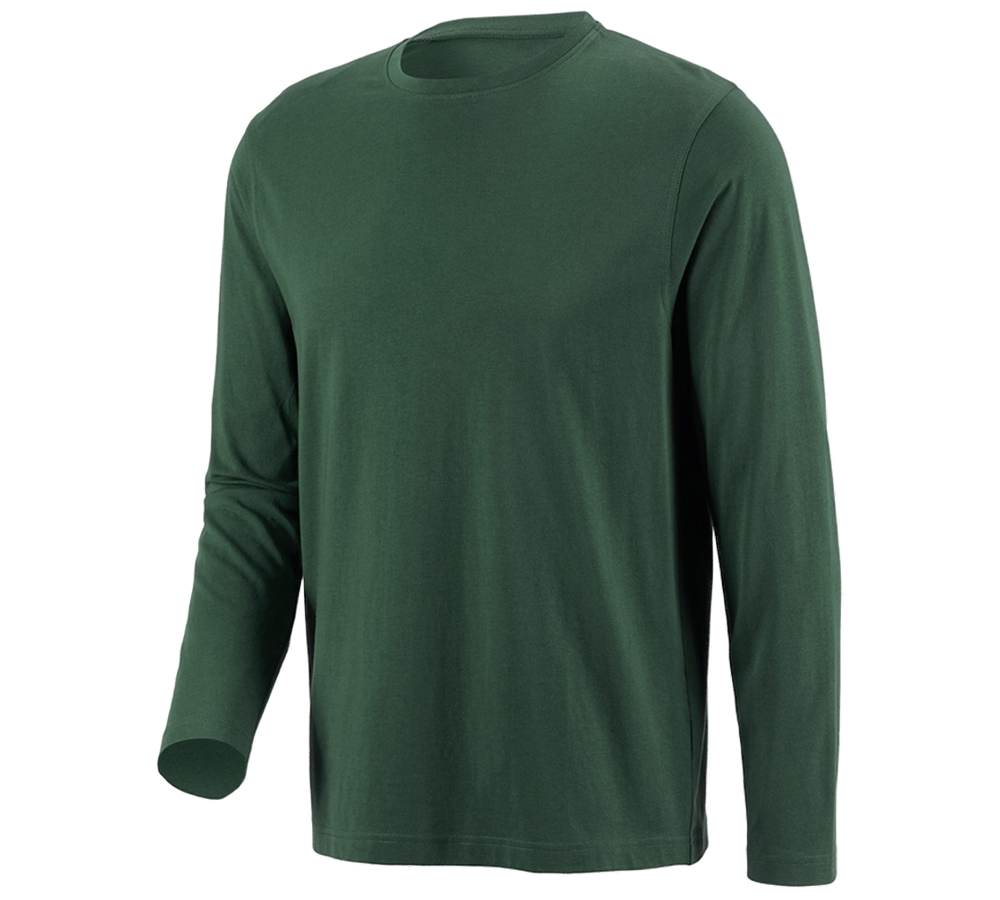 Onderwerpen: e.s. Longsleeve cotton + groen