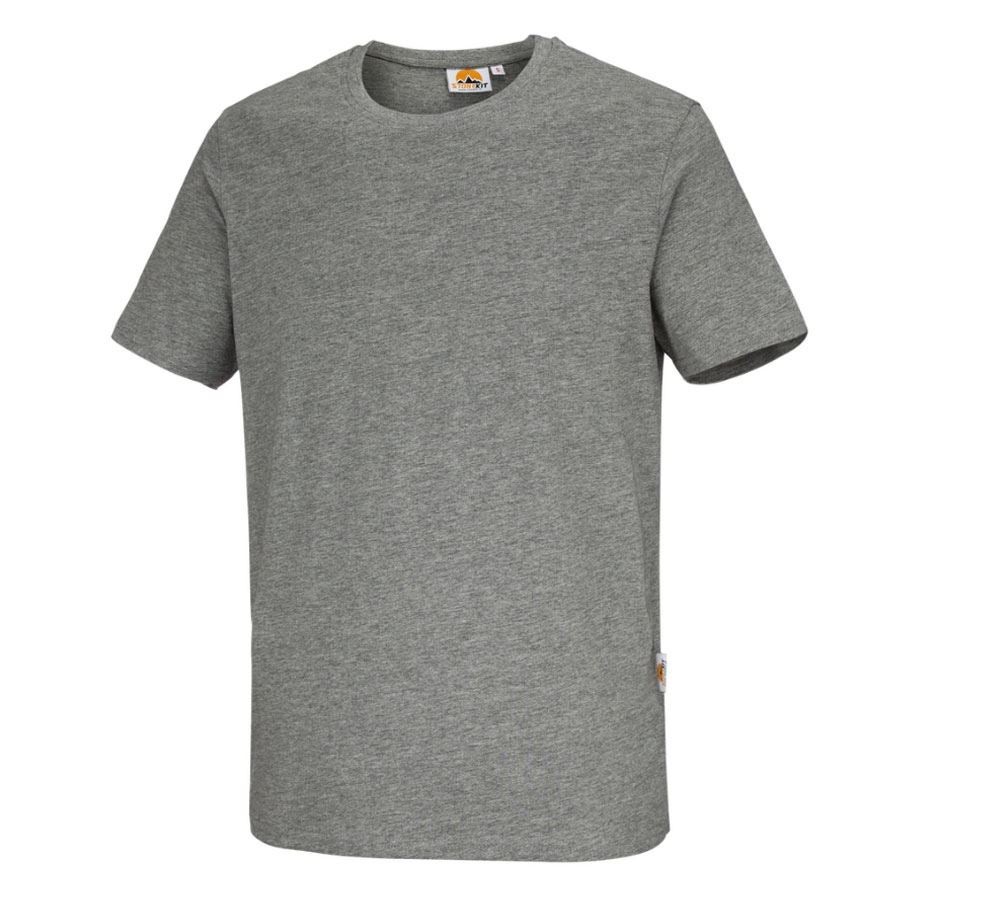 Bovenkleding: STONEKIT T-shirt Basic + grijs mêlee