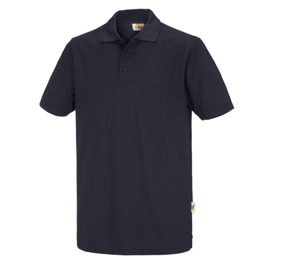 Hauts: STONEKIT Polo-shirt Basic + bleu foncé