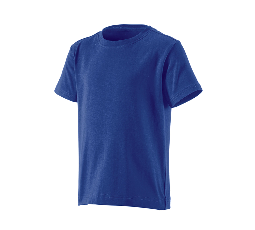 myDesign XMAS: e.s. T-Shirt cotton stretch, Kinder + kornblau