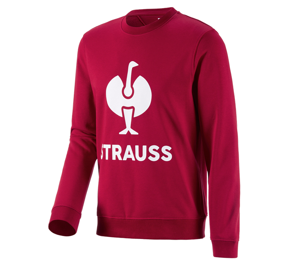 Thèmes: Sweatshirt e.s.motion 2020 + rouge vif/blanc