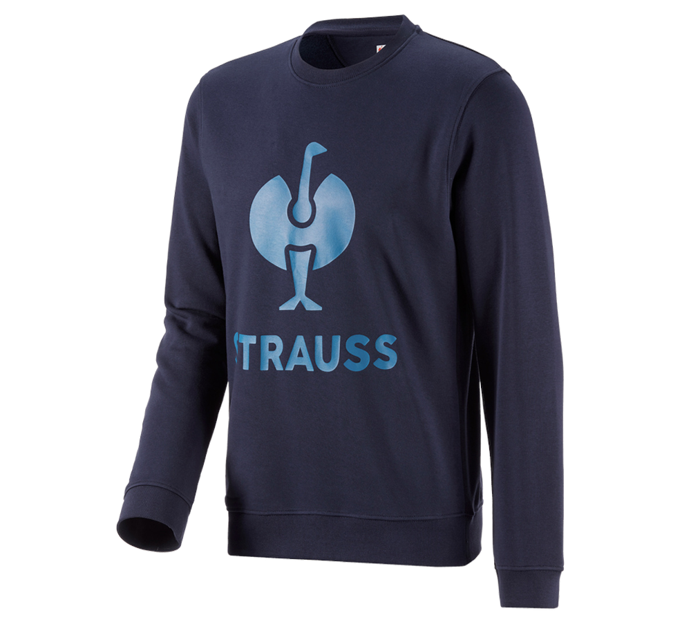 Bovenkleding: Sweatshirt e.s.motion 2020 + donkerblauw/atol