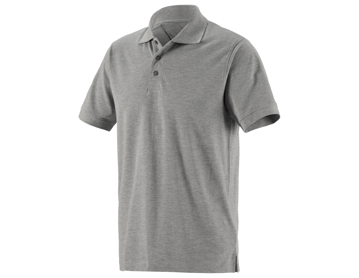 Themen: Piqué-Polo e.s.industry + grau melange