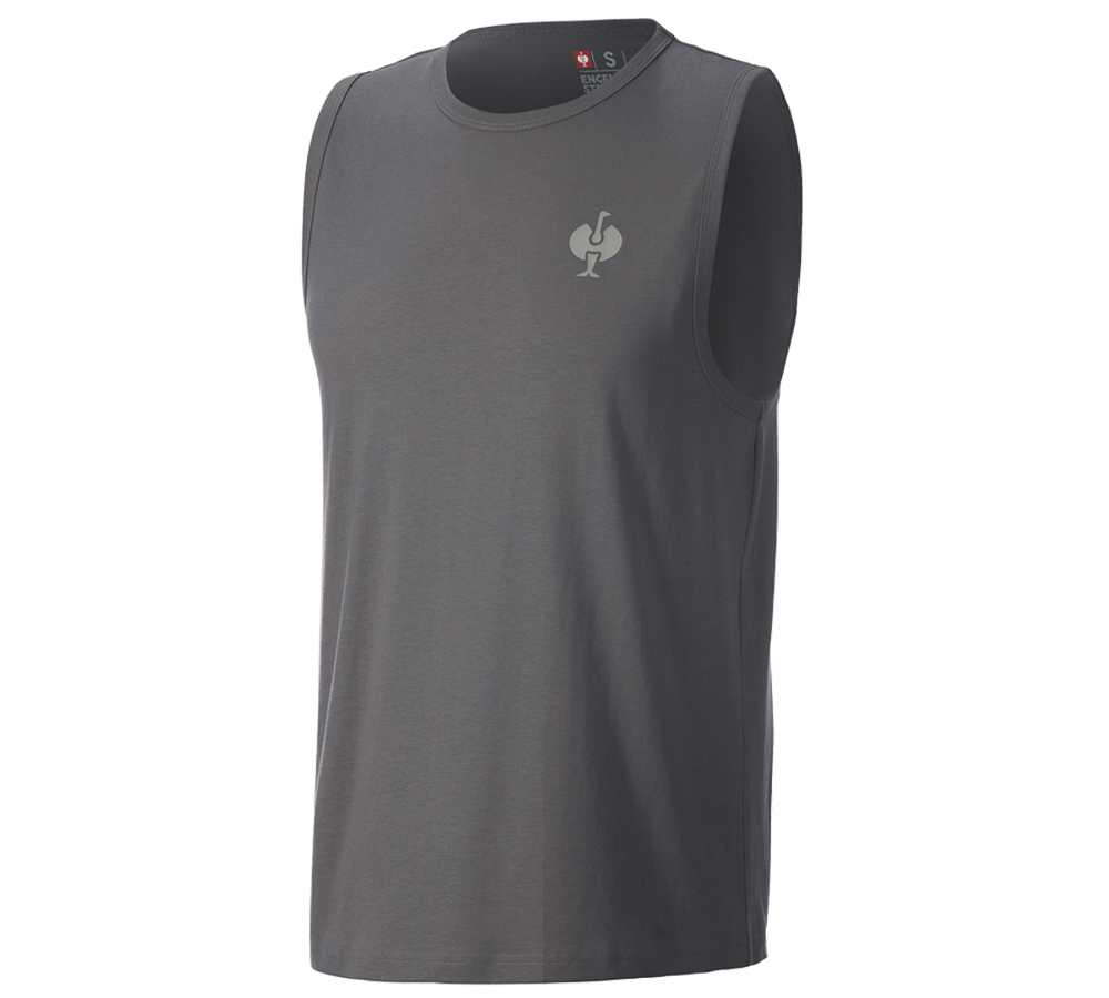 Bovenkleding: Athletic shirt e.s.iconic + carbongrijs