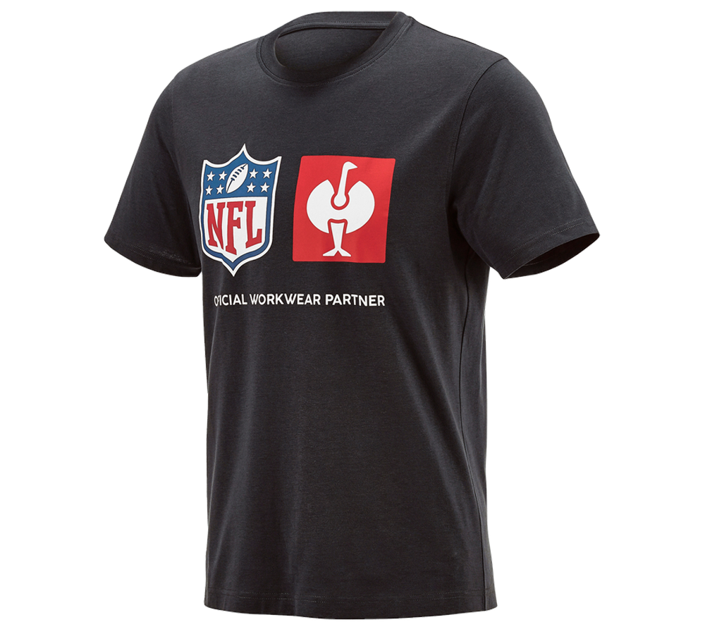 Samenwerkingen: NFL T-Shirt cotton + zwart