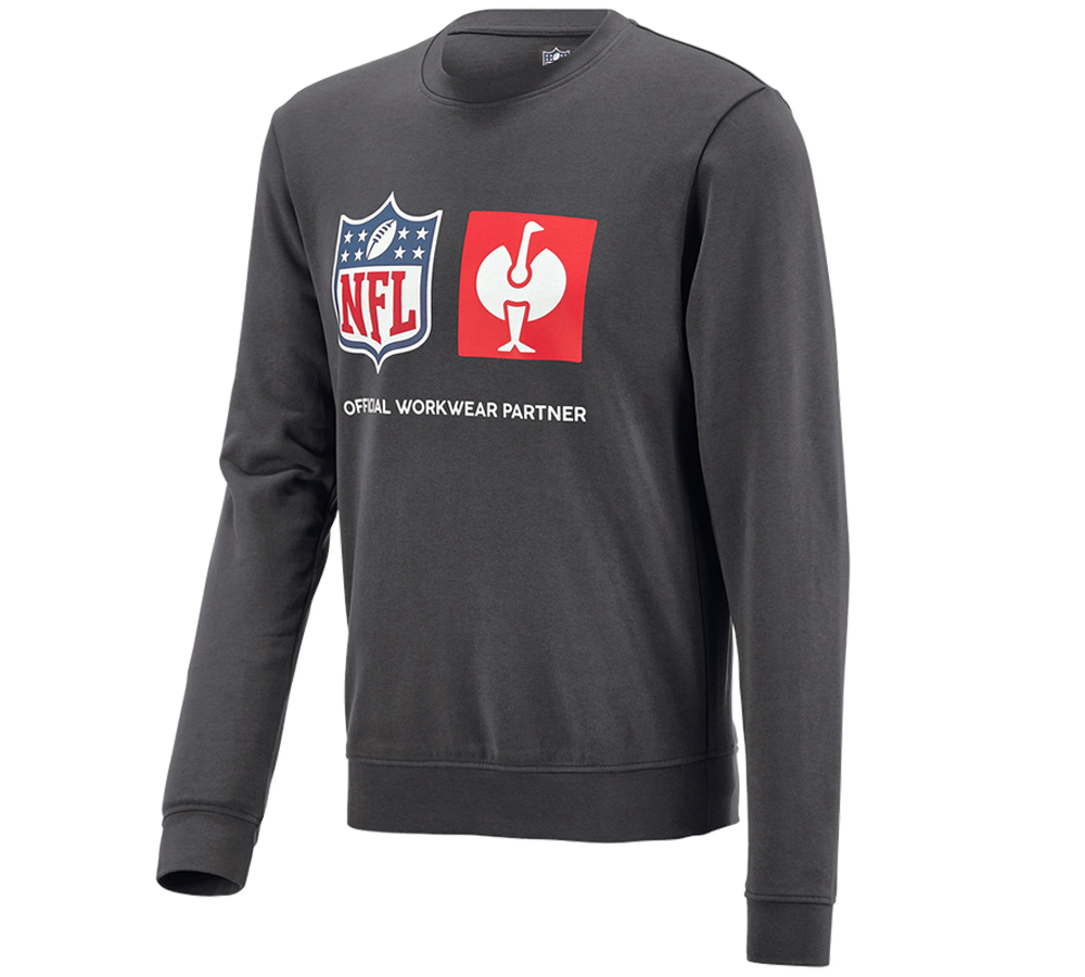 Samenwerkingen: NFL Sweatshirt cotton + carbongrijs