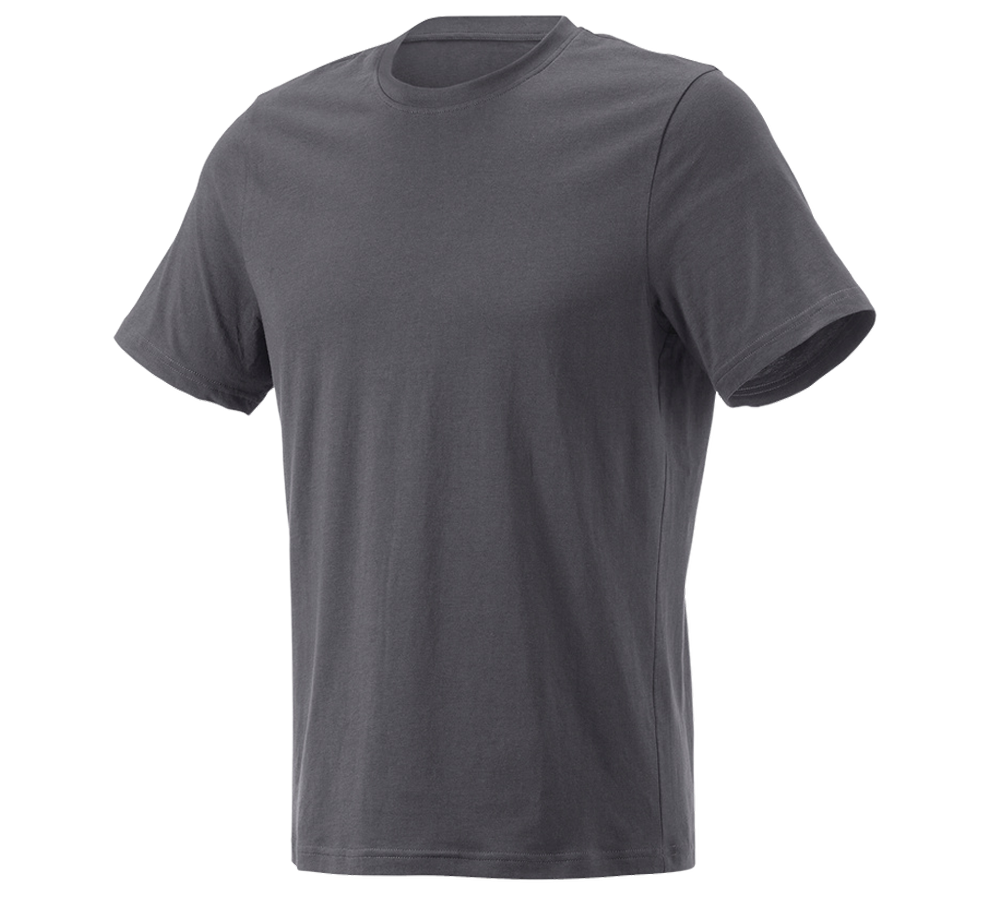 Bovenkleding: e.s. T-Shirt cotton light + antraciet