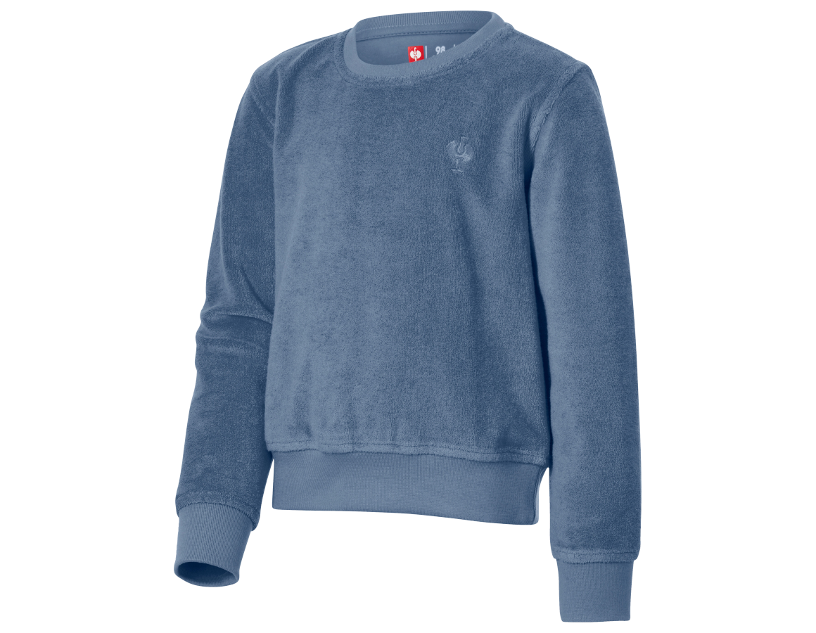 Nouveautés: e.s. Sweatshirt Terry, enfants + bleu nordique