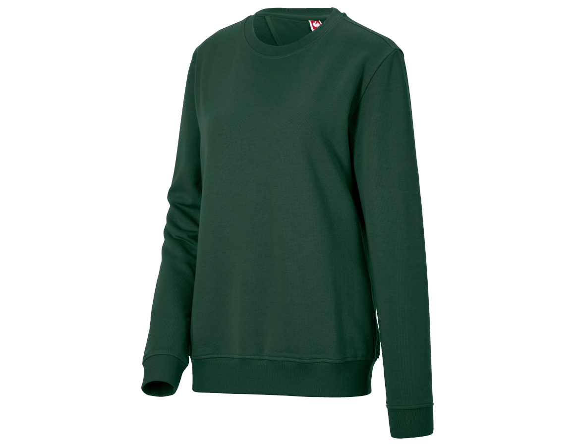 Bovenkleding: Sweatshirt e.s.industry, dames + groen