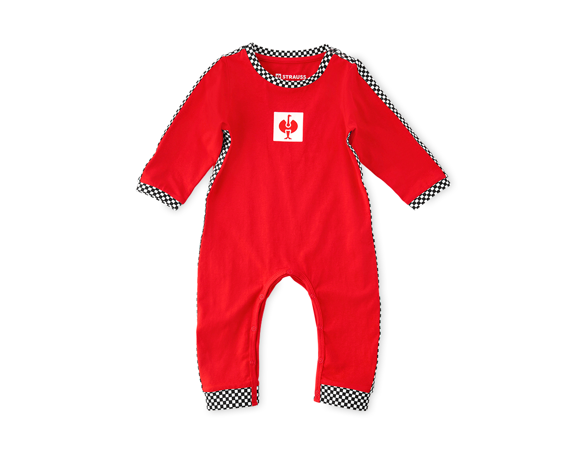 Samenwerkingen: Mario Kart babyromper + strauss rood