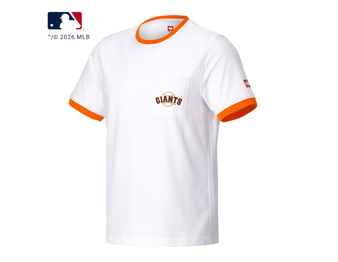 Shirts & Co.: MLB™ T-Shirt + GI weiß