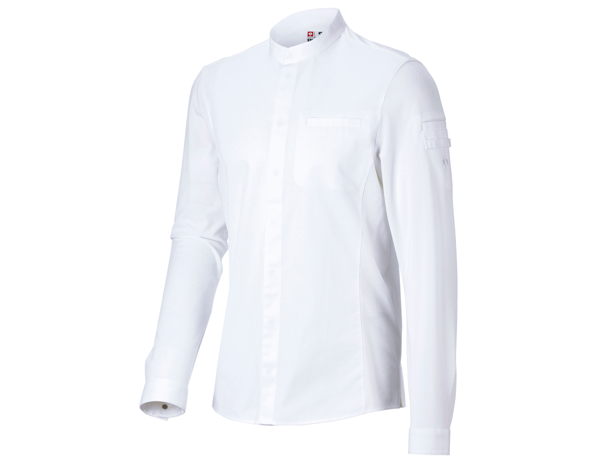 Bovenkleding: e.s. hybride koksbuis + wit