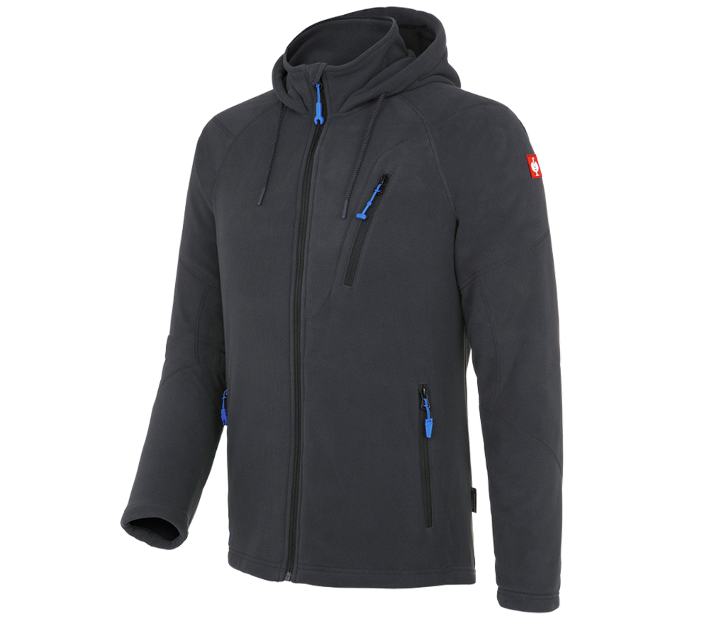 Themen: Kapuzen Fleece Jacke e.s.motion 2020 + graphit