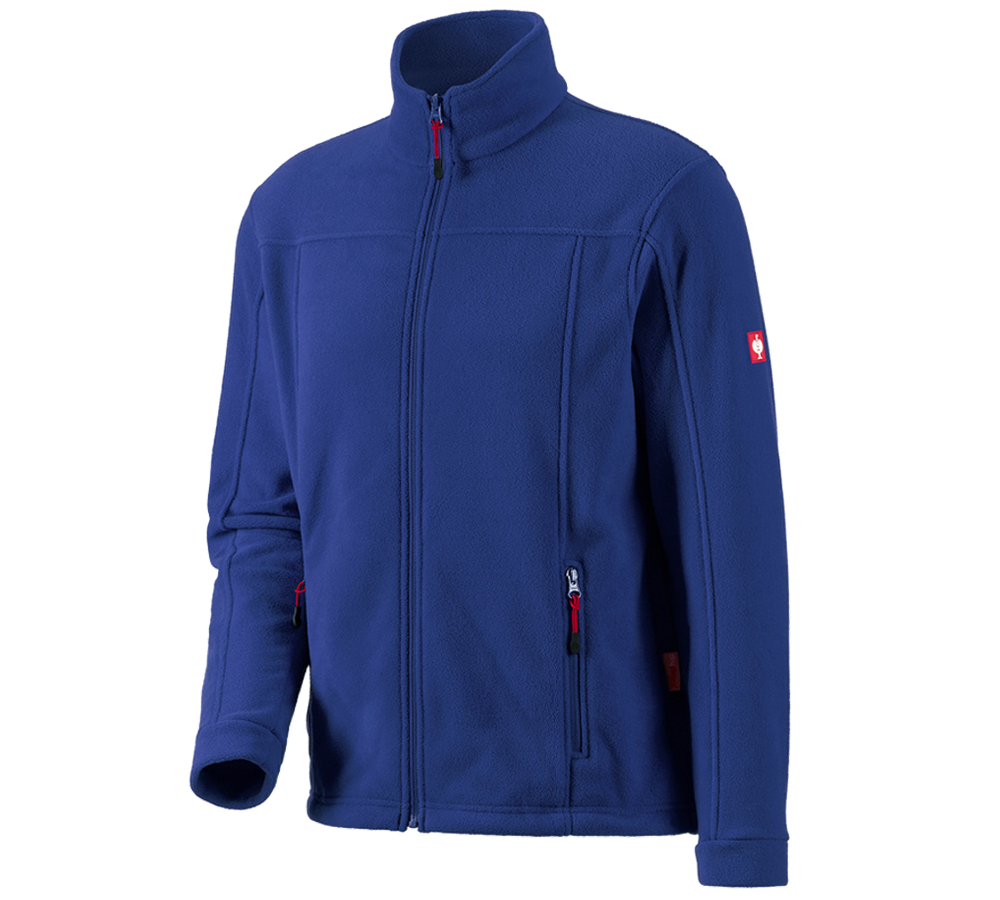 Onderwerpen: Fleecejack e.s.classic + korenblauw