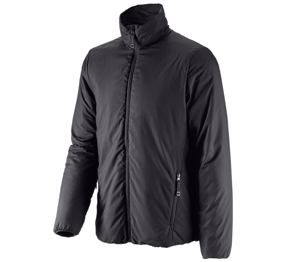 Jacken: e.s. Padded-Jacke CI + schwarz