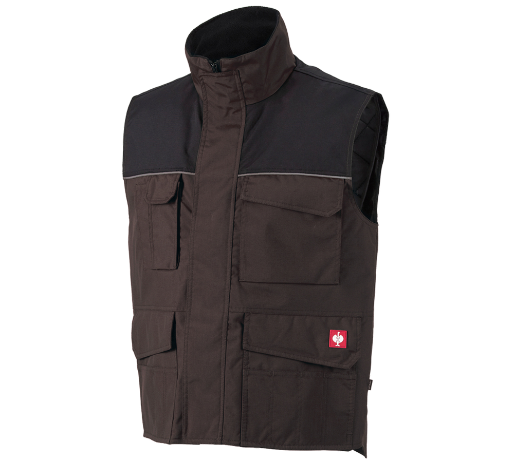 Onderwerpen: Bodywarmer e.s.image + bruin/zwart