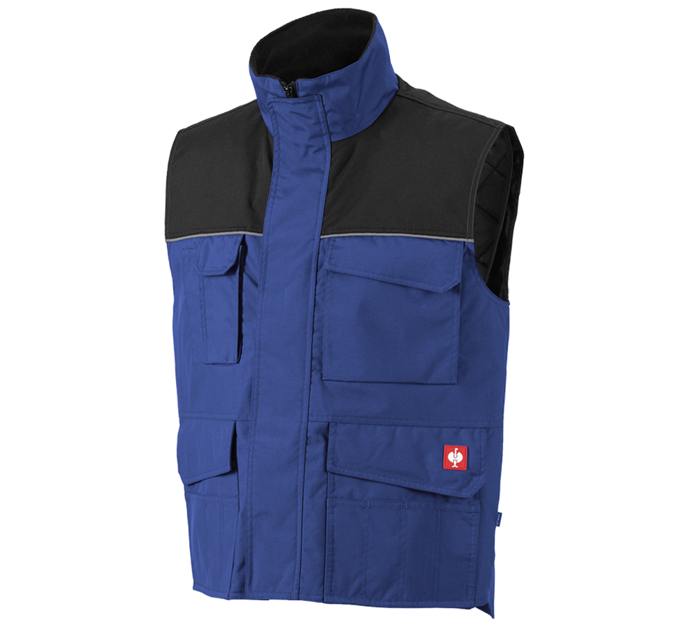 Werkvesten: Bodywarmer e.s.image + korenblauw/zwart