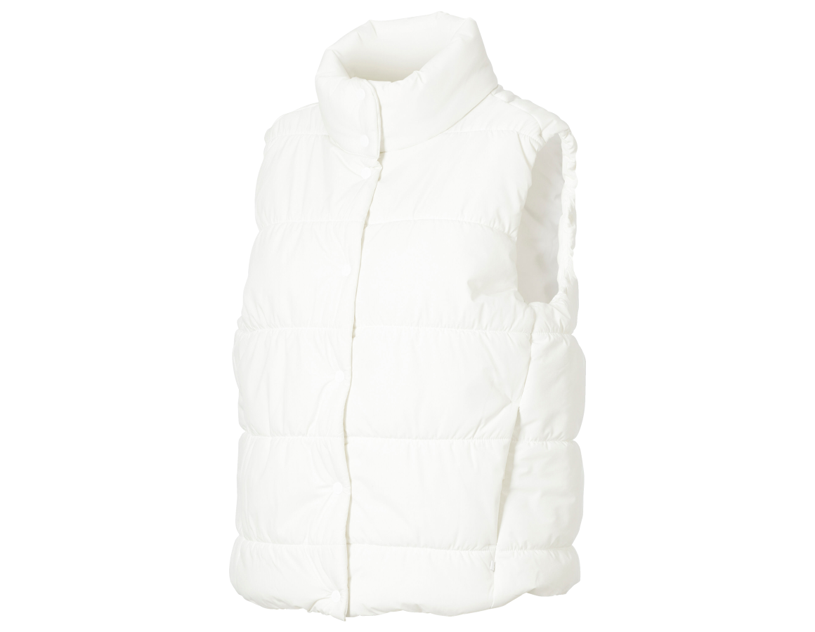 Werkvesten: Bodywarmer e.s.avida, dames + wit