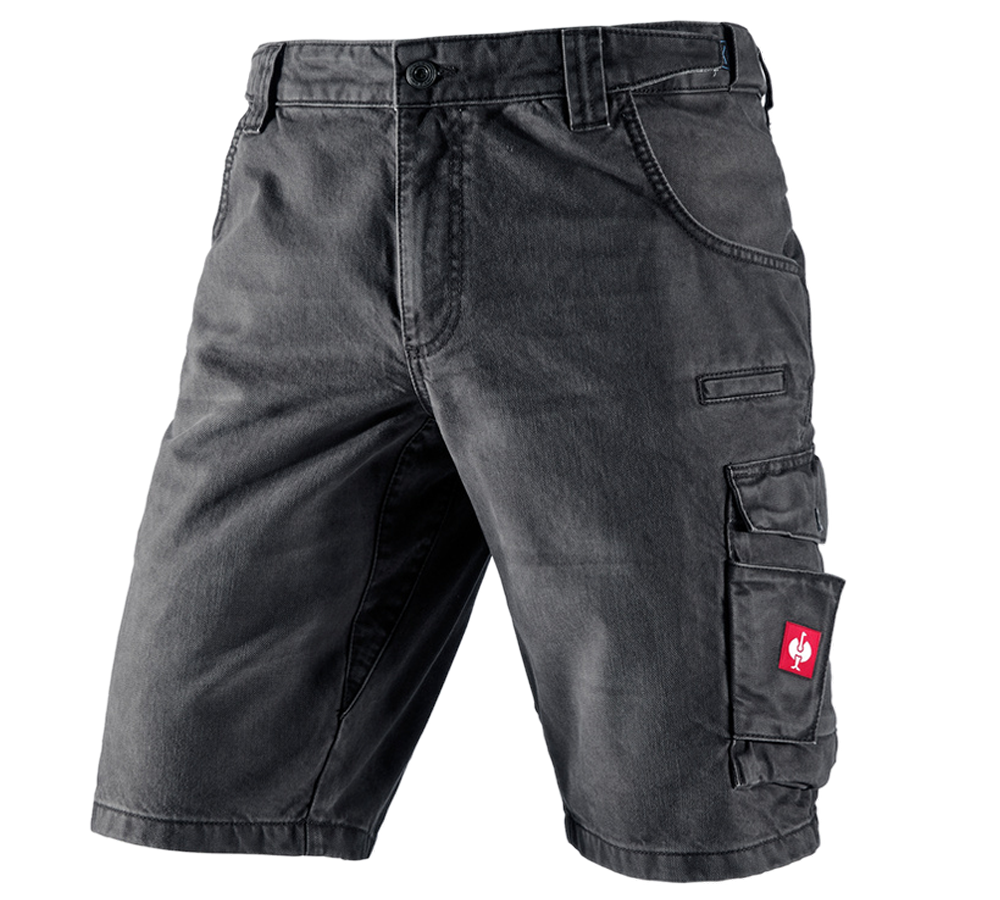 Werkbroeken: e.s. Worker-jeans-short + grafiet