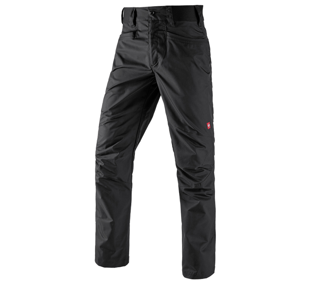 Pantalons de travail: e.s. Pantalon de travail base, hommes + noir