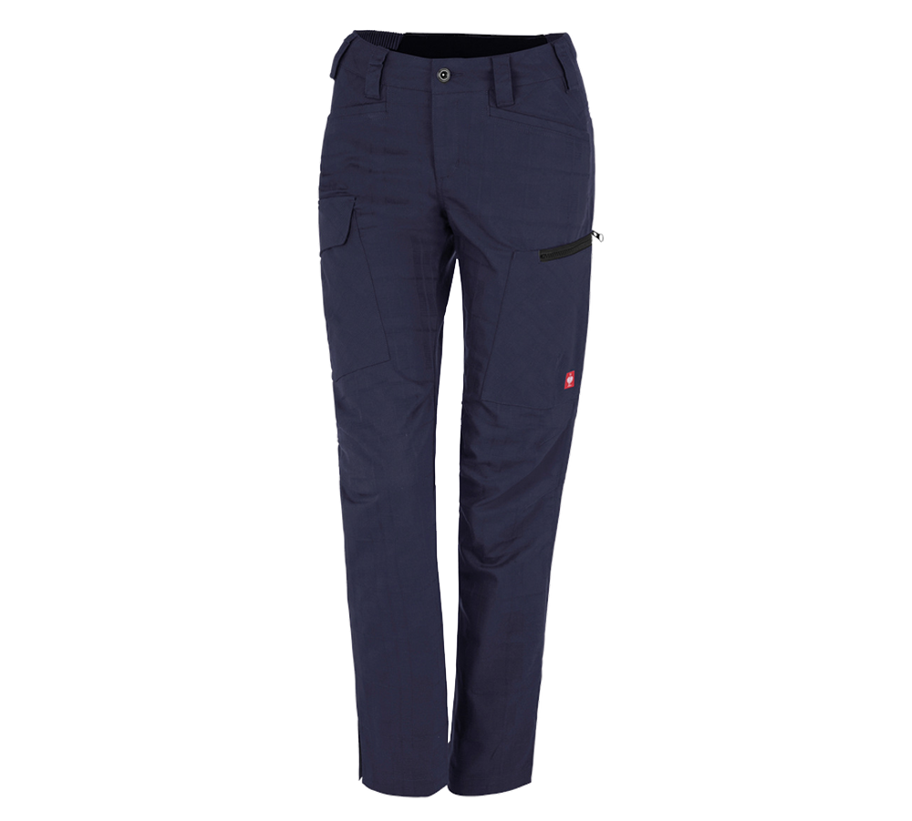 Onderwerpen: e.s. Werkbroek pocket, dames + donkerblauw